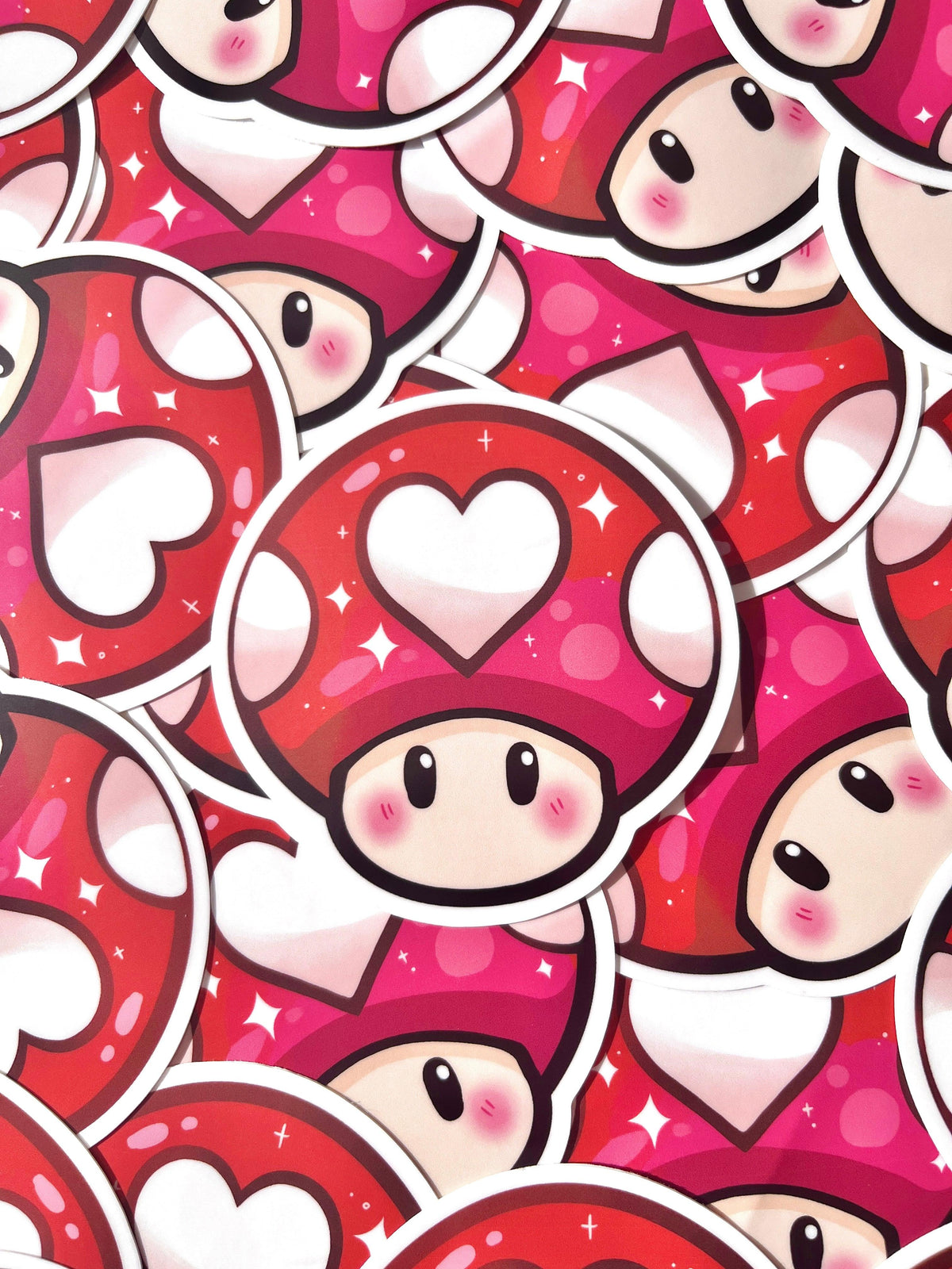 Mushroom Sticker - silverstar.nz